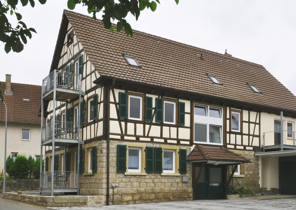Moserhof-Apartments Igersheim المظهر الخارجي الصورة